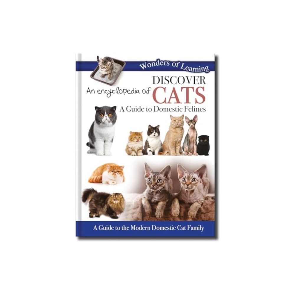 Produktbild för Discover an Encyclopedia of Cats (inbunden, eng)