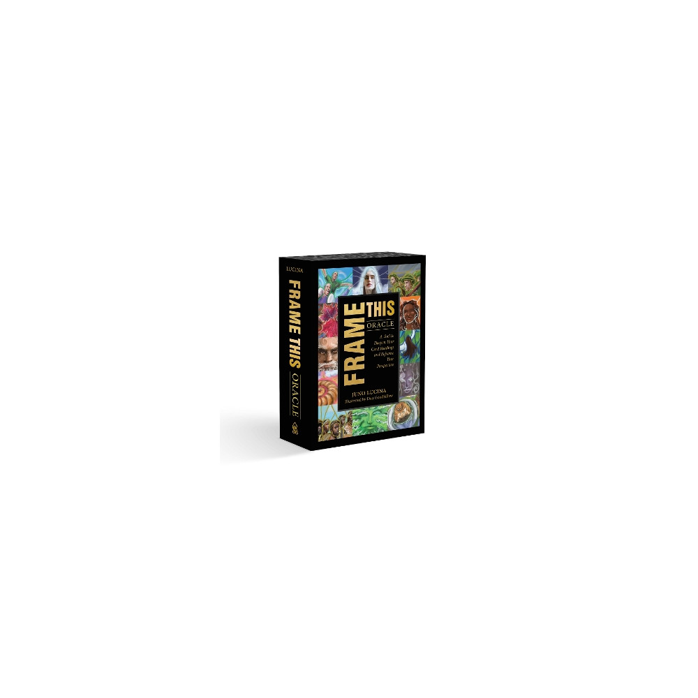 Produktbild för Frame This Oracle (Oracle Frames and Guidebook, Box Set): A Tool to Deepen Your Card Readings and Reframe Your Perspective