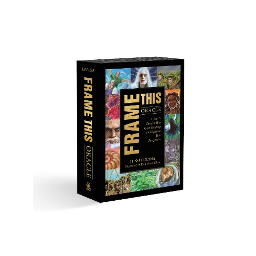 Juno Lucina Frame This Oracle (Oracle Frames and Guidebook, Box Set): A Tool to Deepen Your Card Readings and Reframe Your Perspective