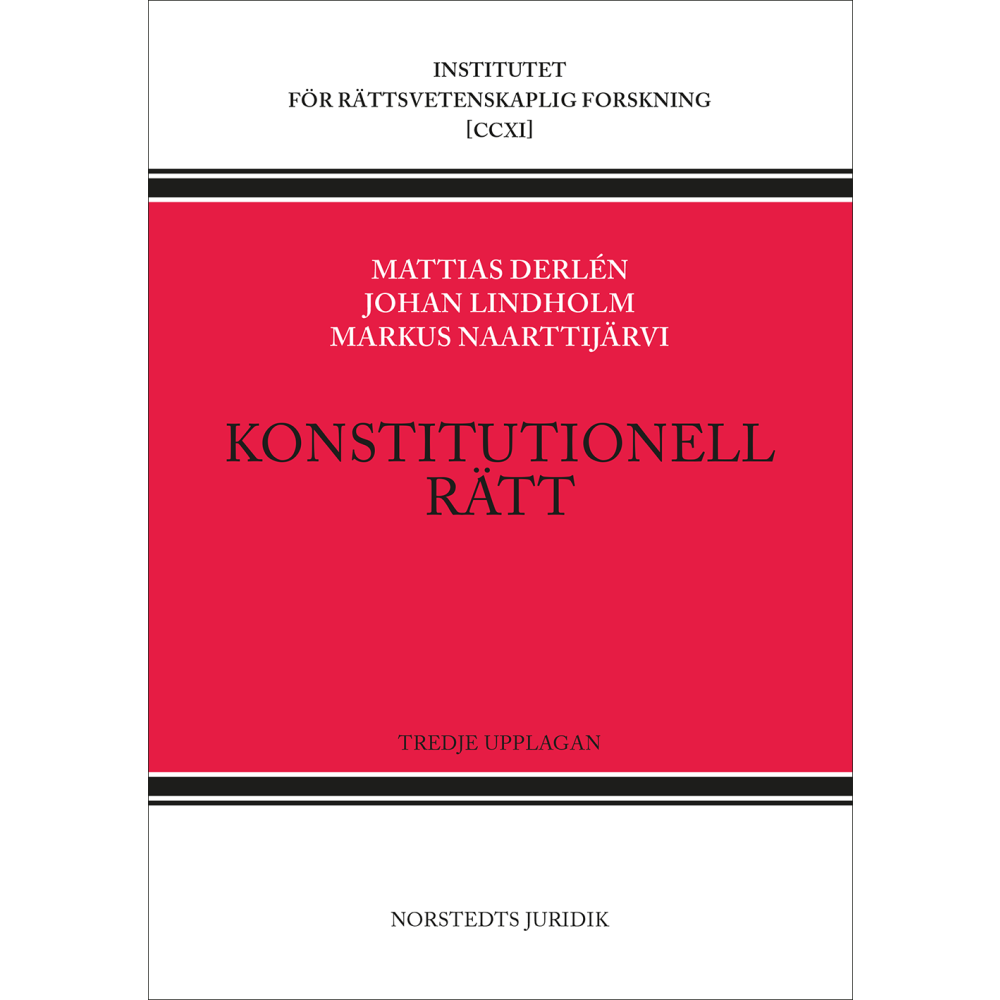 Produktbild för Konstitutionell rätt (häftad)