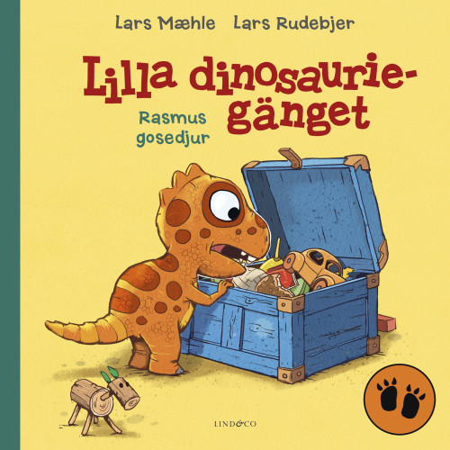 Lars Mæhle Lilla dinosauriegänget. Rasmus gosedjur (inbunden)