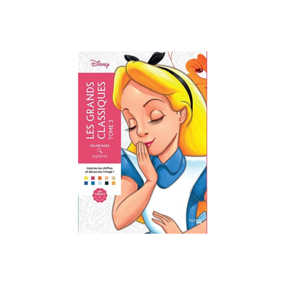 Produktbild för Coloriages mysteres Disney - Les Grands classiques Tome 3 (inbunden, fre)