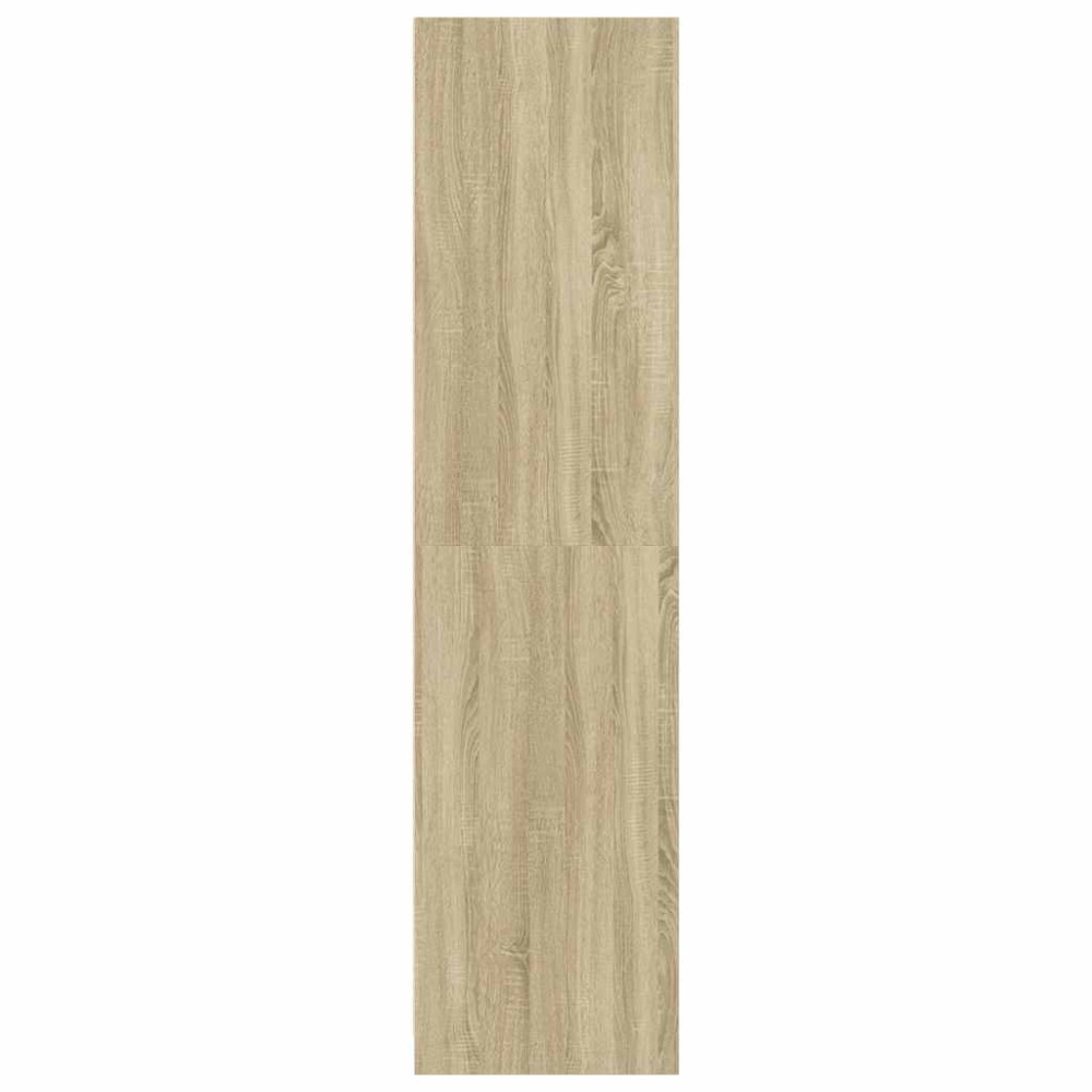 Produktbild för Garderob sonoma-ek 80x50x200 cm konstruerat trä