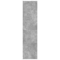 Produktbild för Garderob betonggrå 80x50x200 cm konstruerat trä