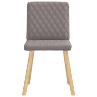 Produktbild för Matstolar 4 st taupe tyg