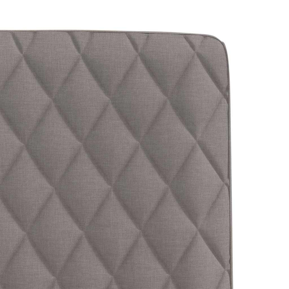 Produktbild för Matstolar 4 st taupe tyg