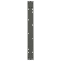 Produktbild för Matbordsben V-formade 2 st antracit 80x(72-73,3) cm stål