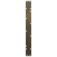 Produktbild för Matbordsben V-formade 2 st naturstål 80x(72-73,3) cm stål
