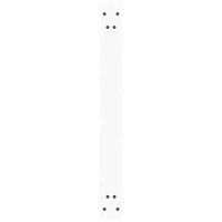 Produktbild för Matbordsben V-formade 2 st vita 90x(72-73,3) cm stål