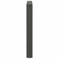 Produktbild för Matbordsben V-formade 2 st antracit 90x(72-73,3) cm stål