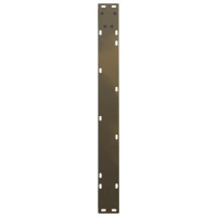 Produktbild för Matbordsben V-formade 2 st naturstål 90x(72-73,3) cm stål