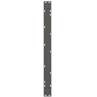 Produktbild för Matbordsben V-formade 2 st antracit 100x(72-73,3) cm stål