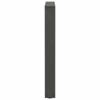 Produktbild för Matbordsben V-formade 3 st antracit 70x(72-73,3) cm stål