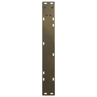 Produktbild för Matbordsben V-formade 3 st naturstål 70x(72-73,3) cm stål