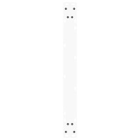 Produktbild för Matbordsben V-formade 3 st vita 80x(72-73,3) cm stål