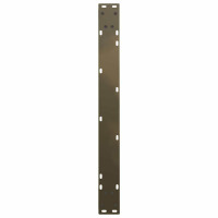 Produktbild för Matbordsben V-formade 3 st naturstål 80x(72-73,3) cm stål