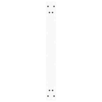 Produktbild för Matbordsben V-formade 3 st vita 90x(72-73,3) cm stål