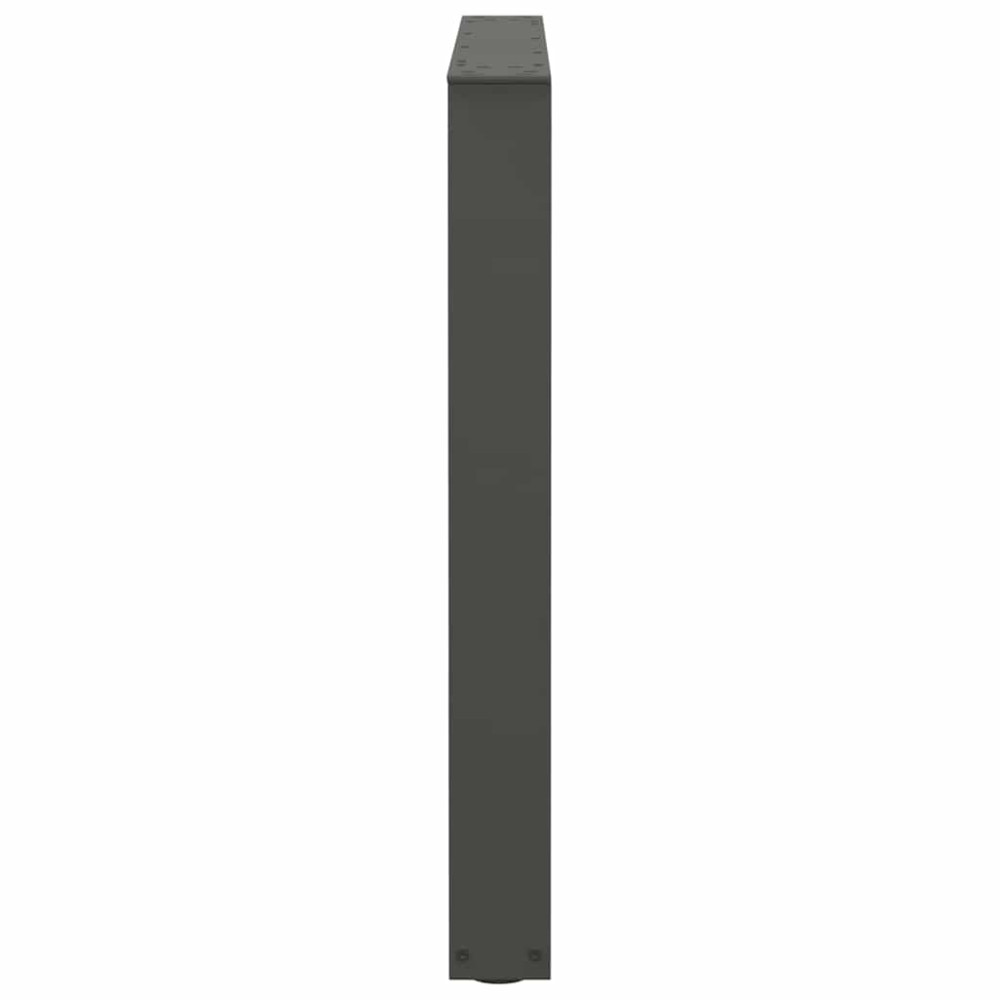 Produktbild för Matbordsben V-formade 3 st antracit 90x(72-73,3) cm stål