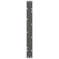 Produktbild för Matbordsben V-formade 3 st antracit 90x(72-73,3) cm stål