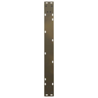 Produktbild för Matbordsben V-formade 3 st naturstål 90x(72-73,3) cm stål