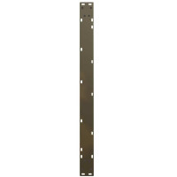 Produktbild för Matbordsben V-formade 3 st naturstål 100x(72-73,3) cm stål
