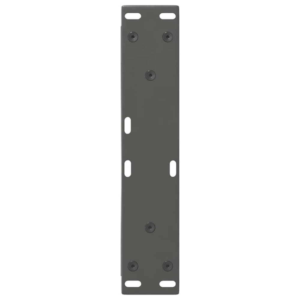 Produktbild för Soffbordsben 2 st antracit 30x(30-31,3) cm stål