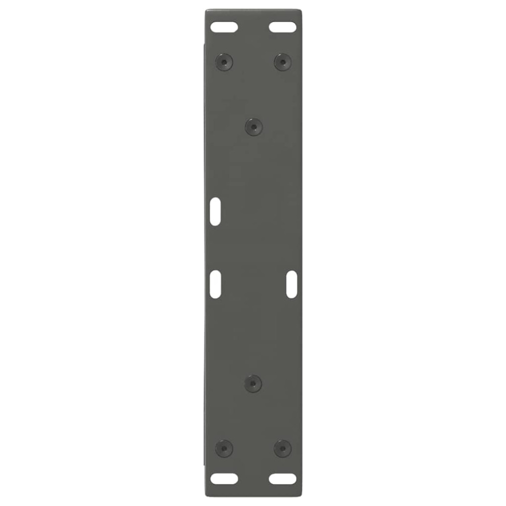Produktbild för Soffbordsben 2 st antracit 40x(30-31,3) cm stål