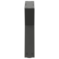 Produktbild för Soffbordsben 2 st antracit 50x(30-31,3) cm stål
