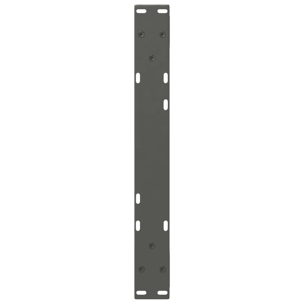 Produktbild för Soffbordsben 2 st antracit 50x(30-31,3) cm stål
