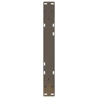 Produktbild för Soffbordsben 2 st naturstål 50x(30-31,3) cm stål