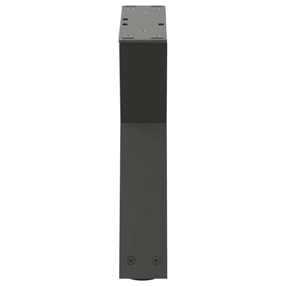 Produktbild för Soffbordsben 2 st antracit 60x(30-31,3) cm stål