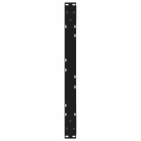 Produktbild för Soffbordsben 2 st svarta 70x(30-31,3) cm stål