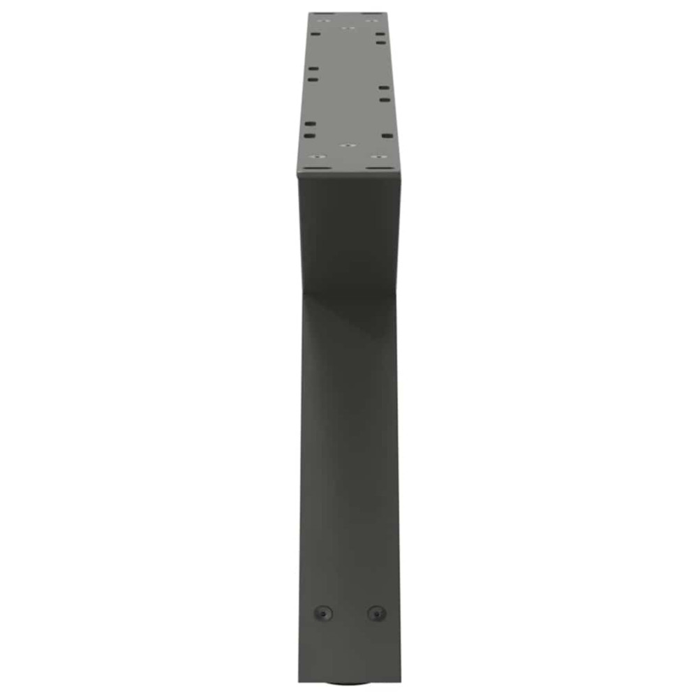 Produktbild för Soffbordsben 2 st antracit 70x(30-31,3) cm stål