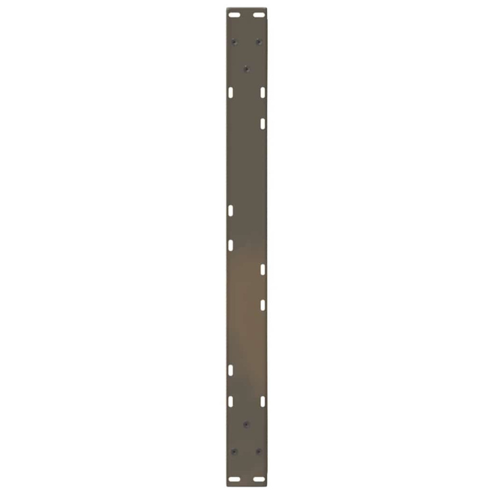 Produktbild för Soffbordsben 2 st naturstål 70x(30-31,3) cm stål