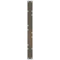 Produktbild för Soffbordsben 2 st naturstål 70x(30-31,3) cm stål