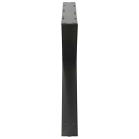 Produktbild för Soffbordsben 2 st antracit 70x(42-43,3) cm stål