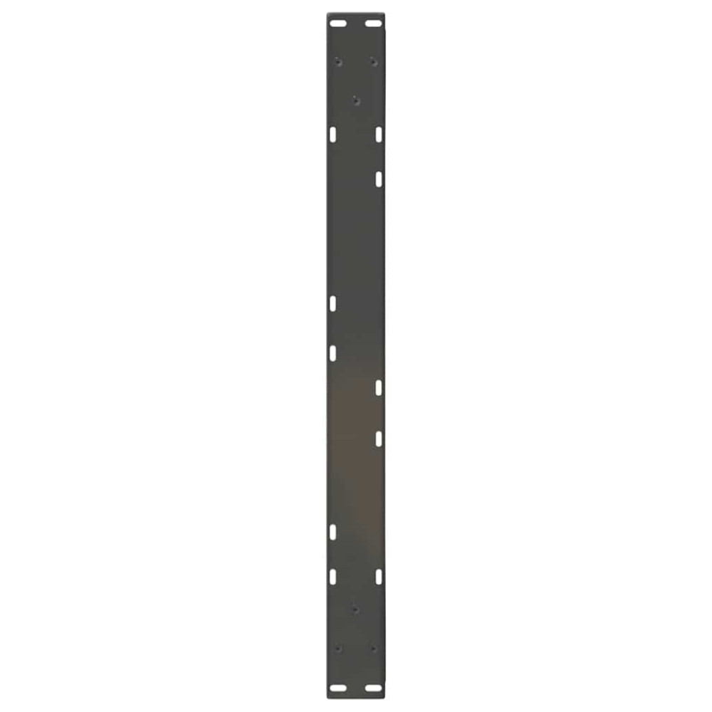Produktbild för Soffbordsben 2 st antracit 70x(42-43,3) cm stål