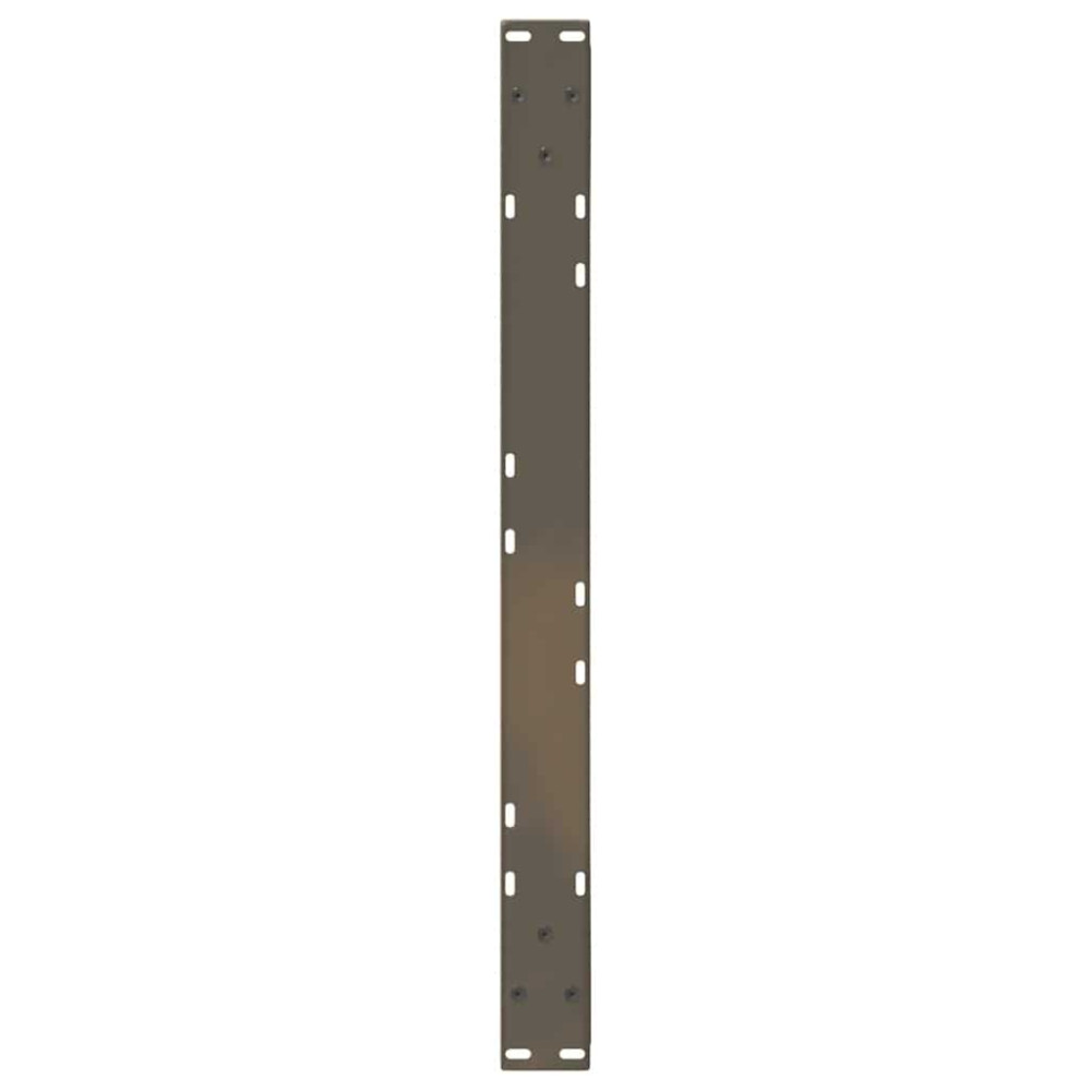 Produktbild för Soffbordsben 2 st naturstål 70x(42-43,3) cm stål
