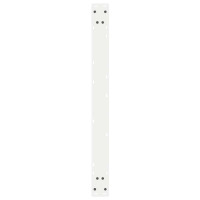 Produktbild för Matbordsben 2 st vita 90x(72-73,3) cm stål