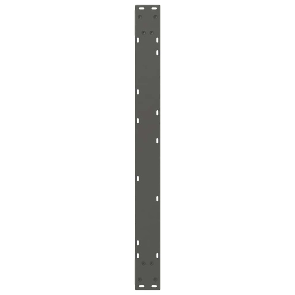 Produktbild för Matbordsben 2 st antracit 90x(72-73,3) cm stål