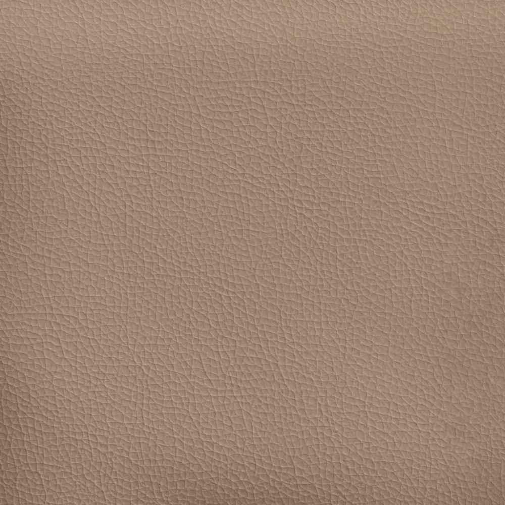 Produktbild för Loveseat soffa cappuccino 110 cm konstläder