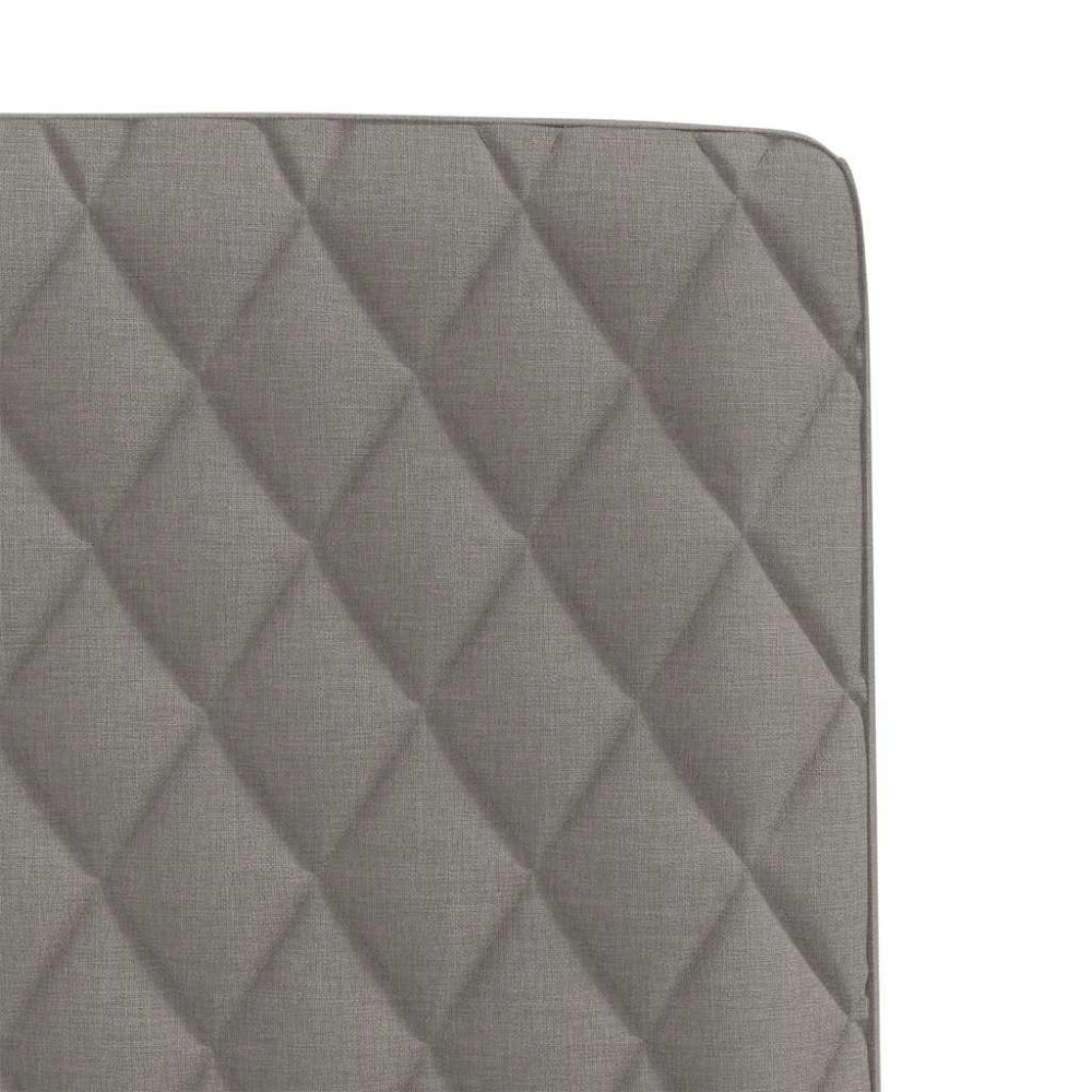 Produktbild för Matstolar 2 st taupe tyg