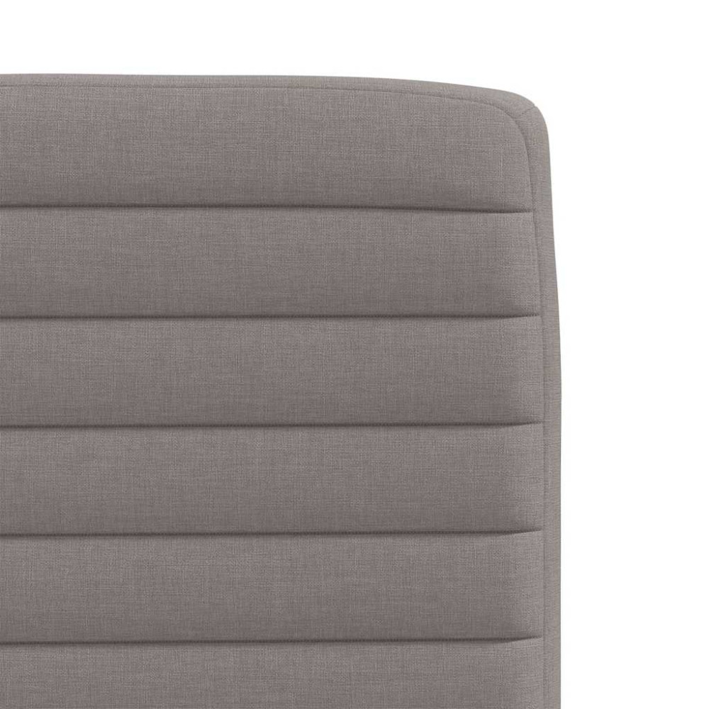 Produktbild för Matstolar 2 st taupe tyg