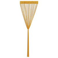 Produktbild för Stränggardiner 2 st guld 100x250 cm