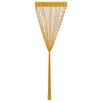 Produktbild för Stränggardiner 2 st guld 140x250 cm