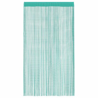 Produktbild för Stränggardiner 2 st turkos 100x250 cm
