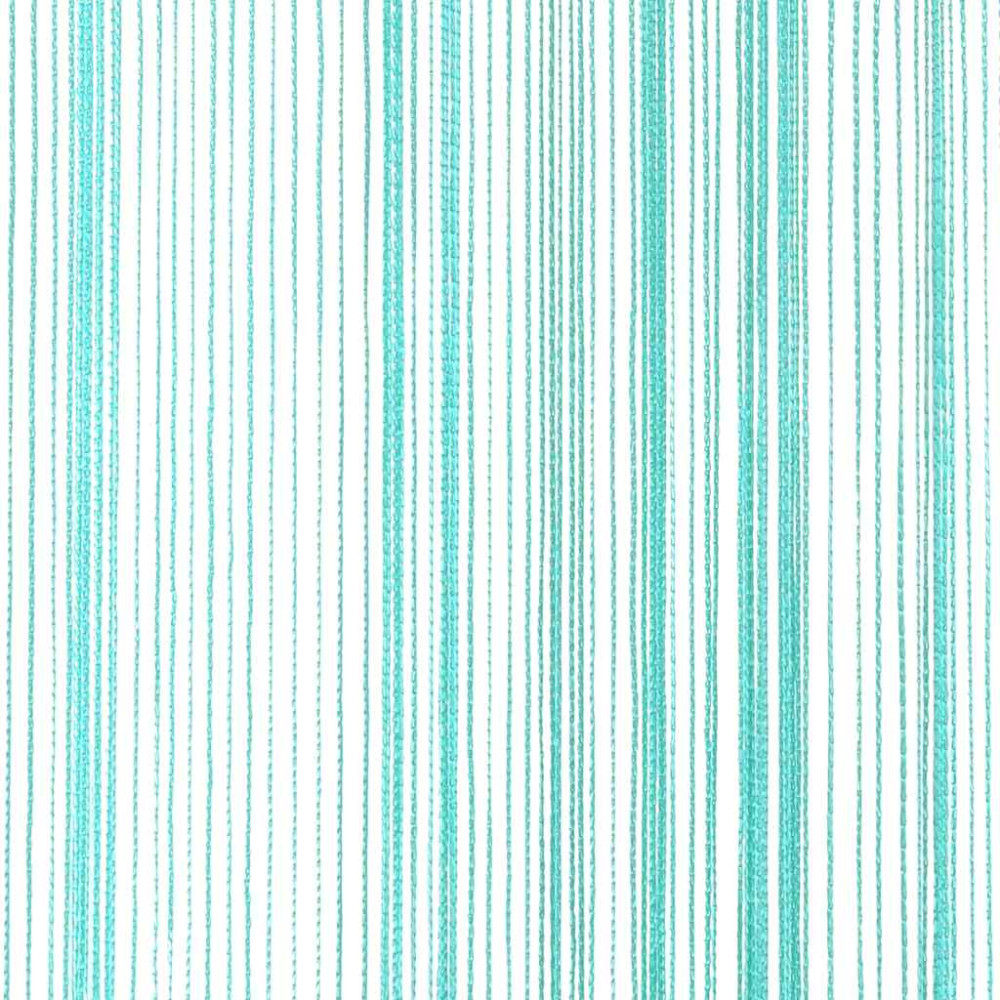 Produktbild för Stränggardiner 2 st turkos 100x250 cm