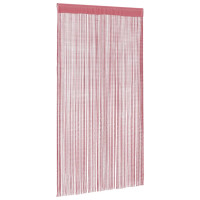 Produktbild för Stränggardiner 2 st rosa 140x250 cm