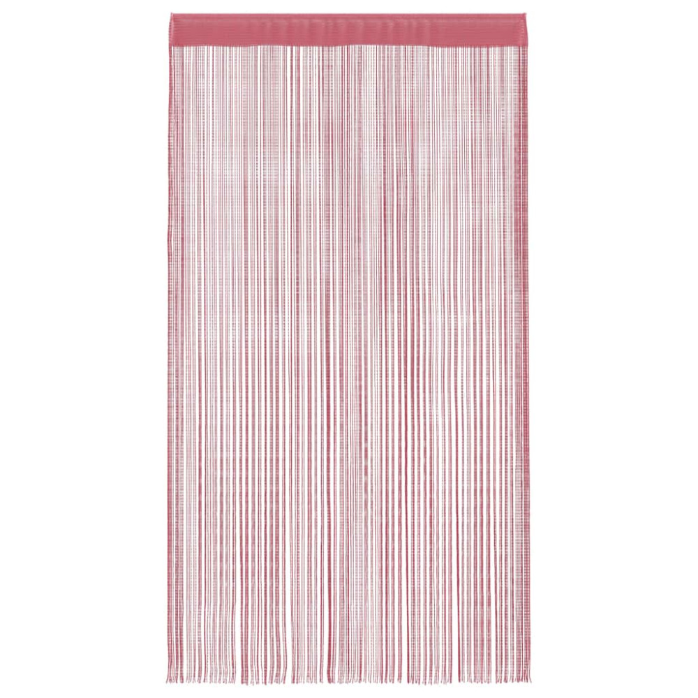 Produktbild för Stränggardiner 2 st rosa 140x250 cm