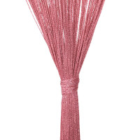 Produktbild för Stränggardiner 2 st rosa 140x250 cm